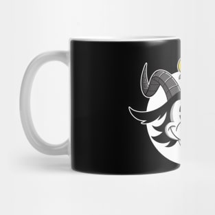 The Baphomet smile retro toon style Devil core Blackcraft cute Mug